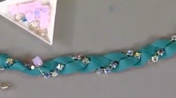 Crystal Chaton Wrap Bracelet